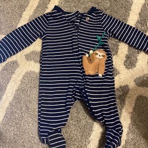 Zip cotton sleep and play